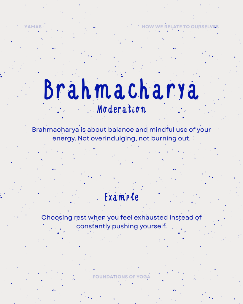 Simple guide to Yamas and Niyamas in yoga philosophy with practical life examples by Kristiana Pinne